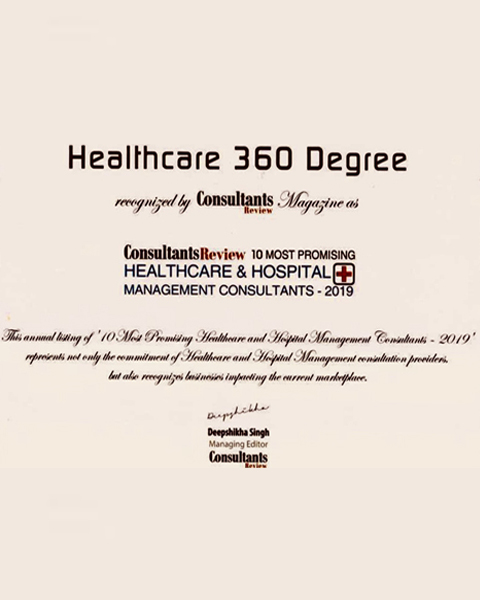 Healthcare 360 Degree Award