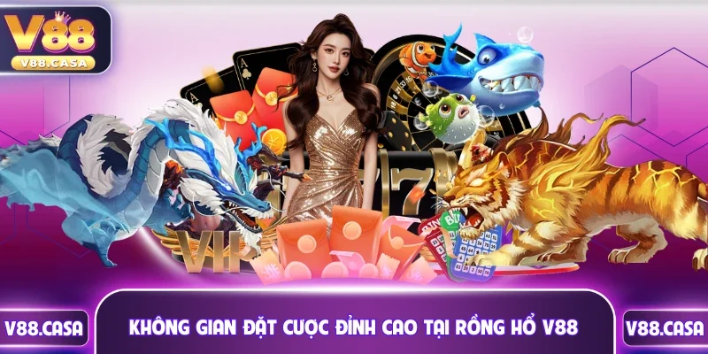 Khám phá không gian đặt cược đỉnh cao tại Rồng Hổ V88